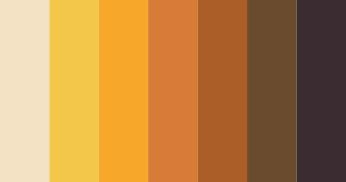 Download autumn harvest color palette PNG image (landscape)