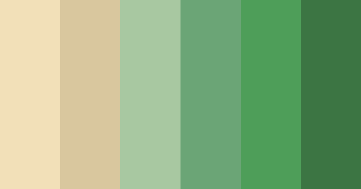 Download mango grove serenity color palette PNG image (landscape)