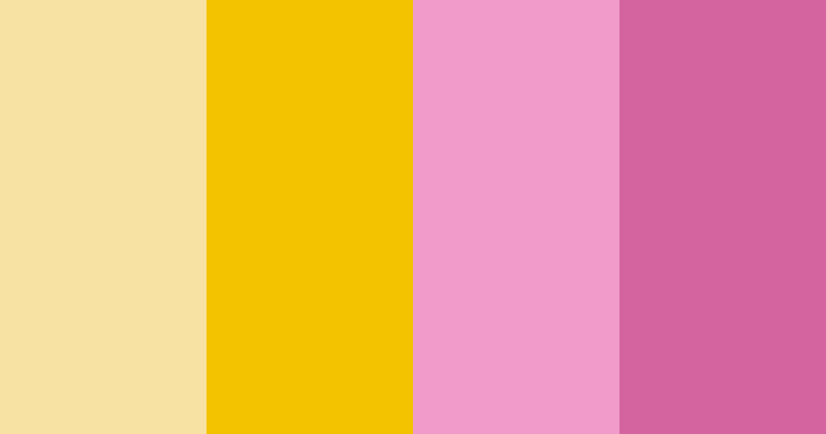 Download pink yellow blue color palette PNG image (landscape)