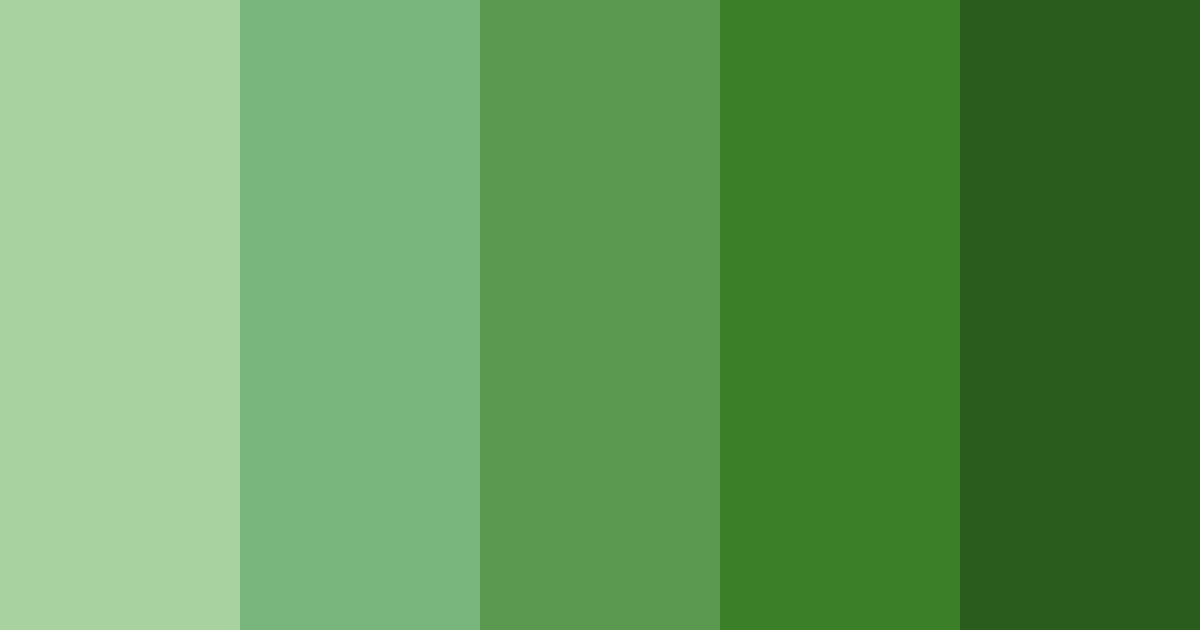 Download emerald canopy color palette PNG image (landscape)