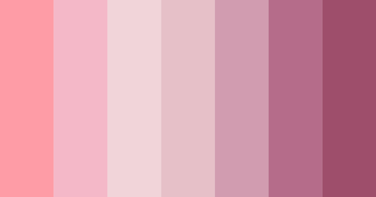 Download blushing boudoir color palette PNG image (landscape)
