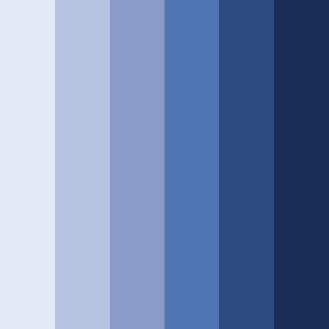 Download serene sky gradient color palette PNG image (square)