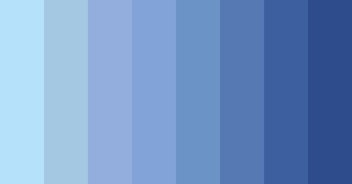 Download light blue color palette PNG image (landscape)