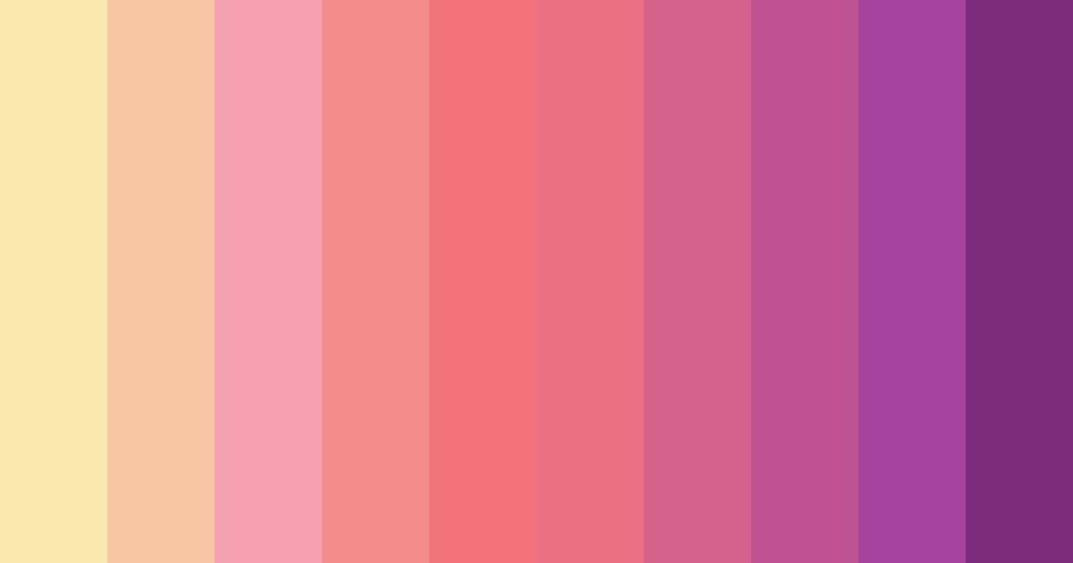 Download dawn's embrace color palette PNG image (landscape)