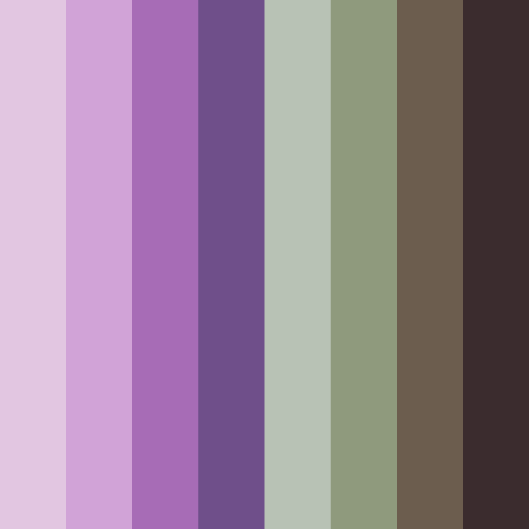 Download mystic earthsong color palette PNG image (square)
