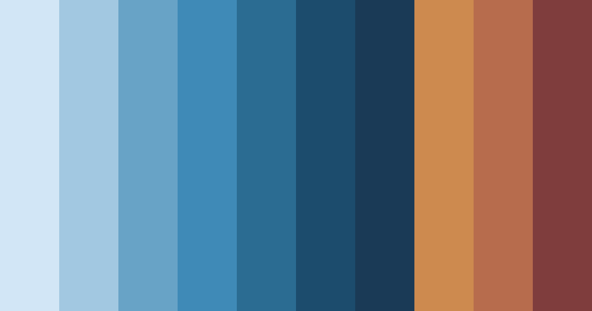 Download tranquil canopy color palette PNG image (landscape)