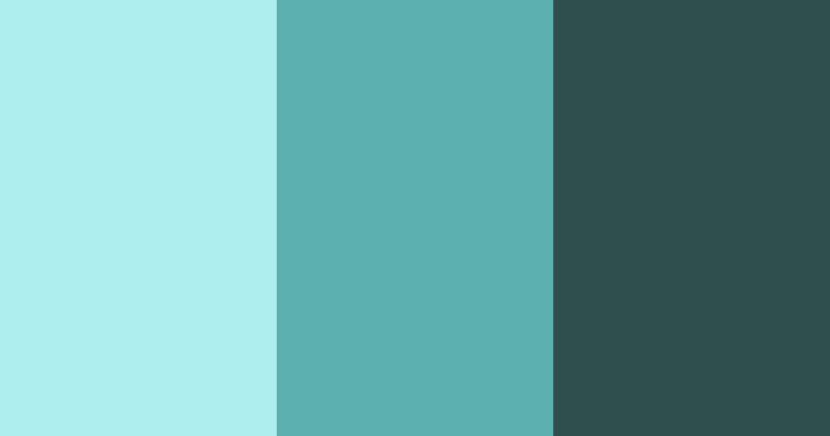 Download cyber teal fusion color palette PNG image (landscape)