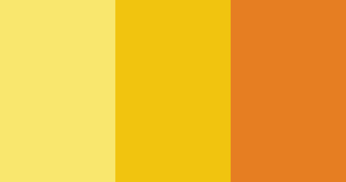 Download golden ember sunrise color palette PNG image (landscape)