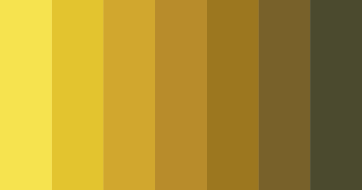 Download golden twilight color palette PNG image (landscape)