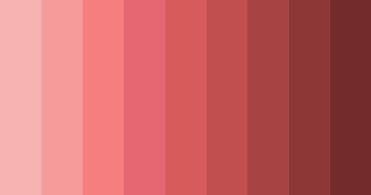 Download rosy ember color palette PNG image (landscape)