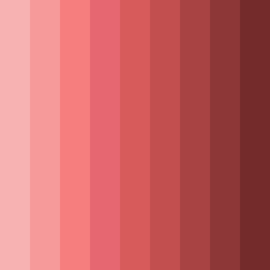Download rosy ember color palette PNG image (square)