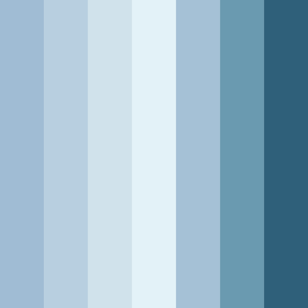 Download serene tides color palette PNG image (square)