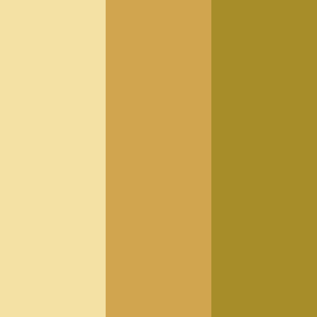 Download golden greenbacks color palette PNG image (square)