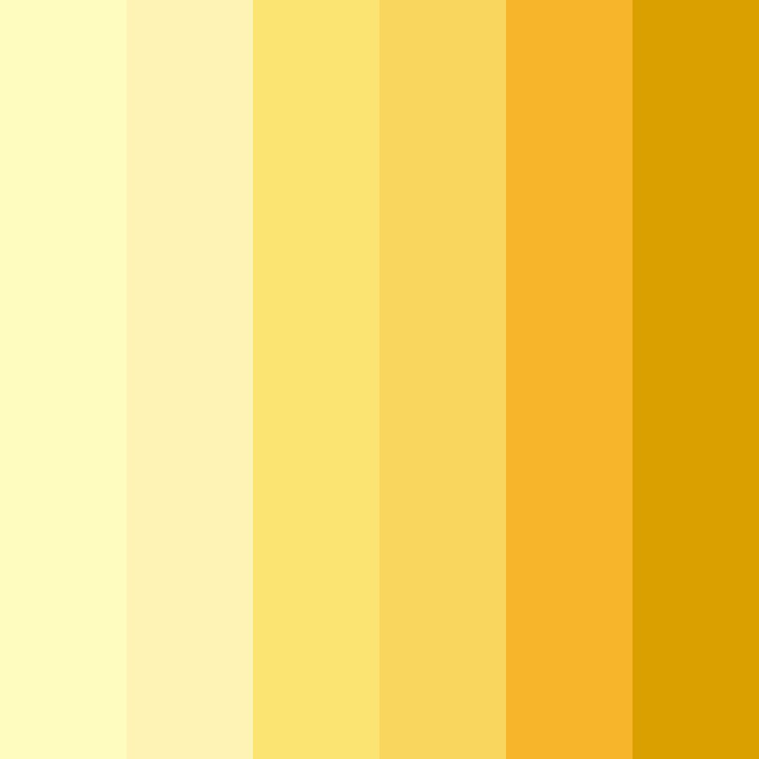 Download sunshine serenade color palette PNG image (square)