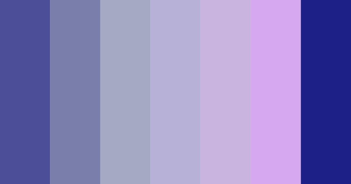 Download deep blue color palette PNG image (landscape)