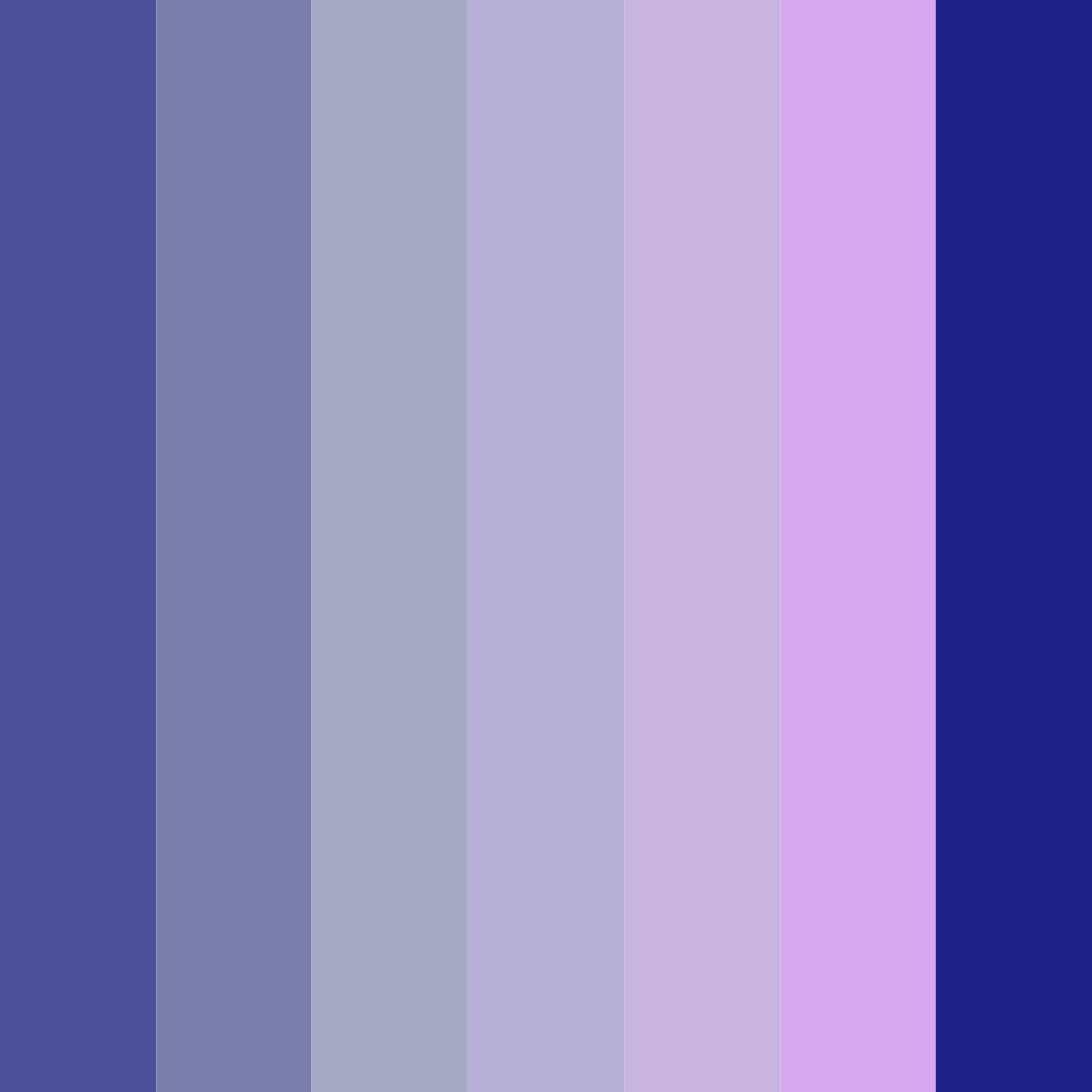 Download deep blue color palette PNG image (square)