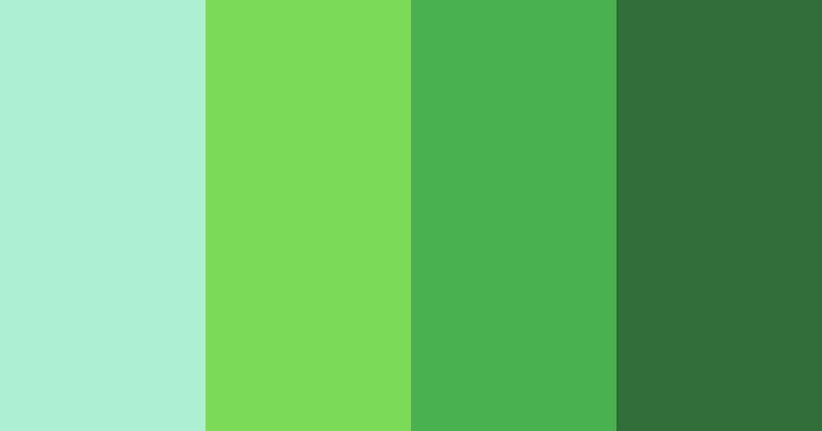 Download green sports color palette PNG image (landscape)