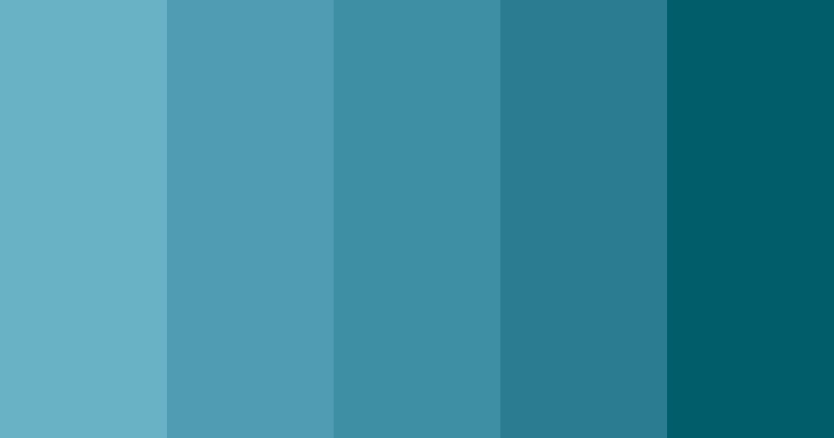 Download oceanic elegance color palette PNG image (landscape)