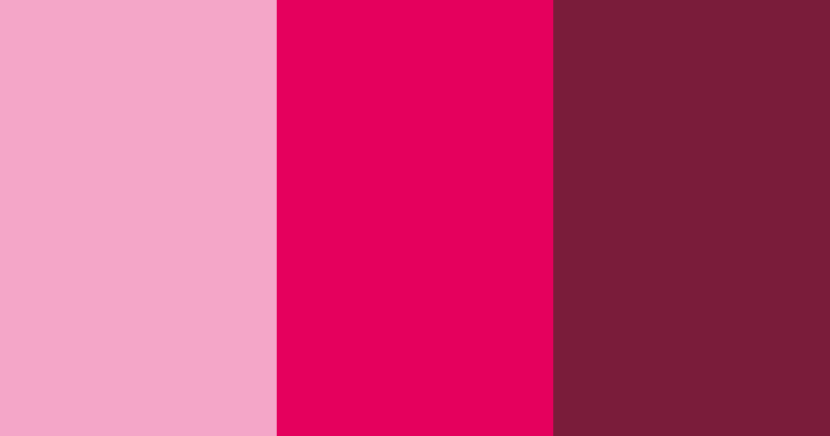 Download pink sunset color palette PNG image (landscape)