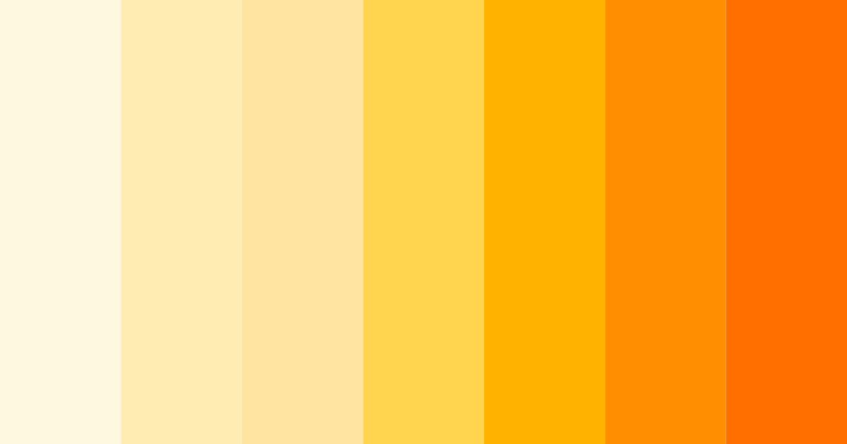 Download sunlit creamsicle color palette PNG image (landscape)