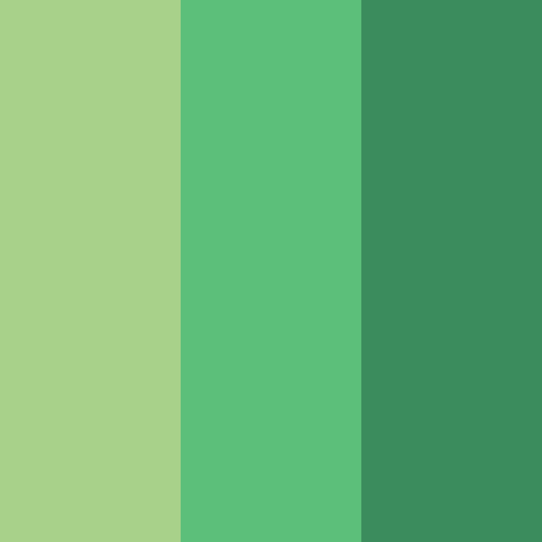Download emerald canopy color palette PNG image (square)