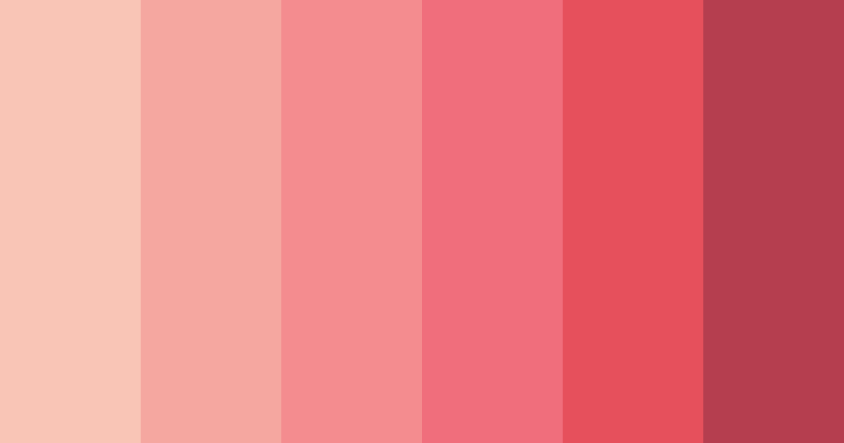 Download blushing rose garden color palette PNG image (landscape)