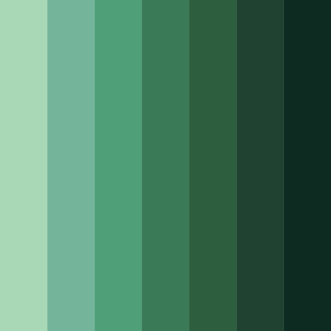 Download forest whisper color palette PNG image (square)