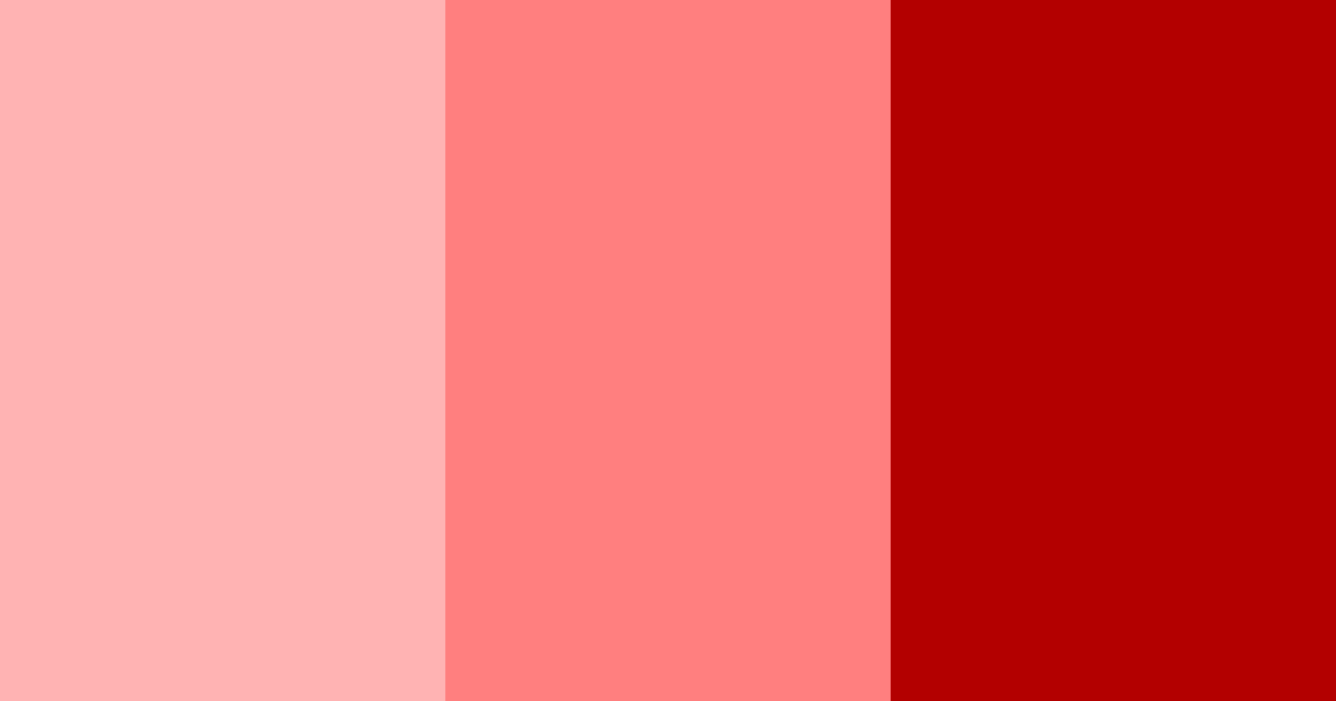 Download warm red color palette PNG image (landscape)