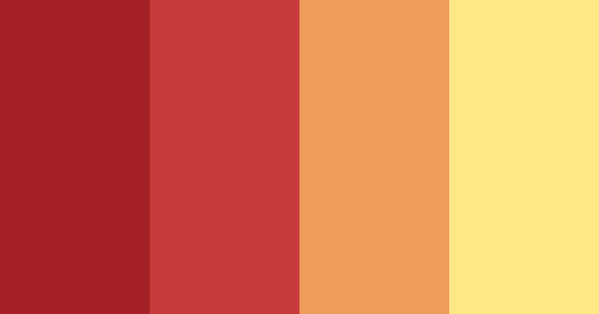 Download rustic sunset color palette PNG image (landscape)