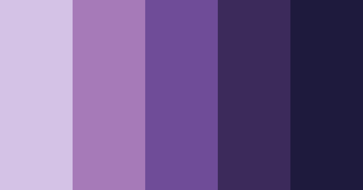 Download purple majesty color palette PNG image (landscape)