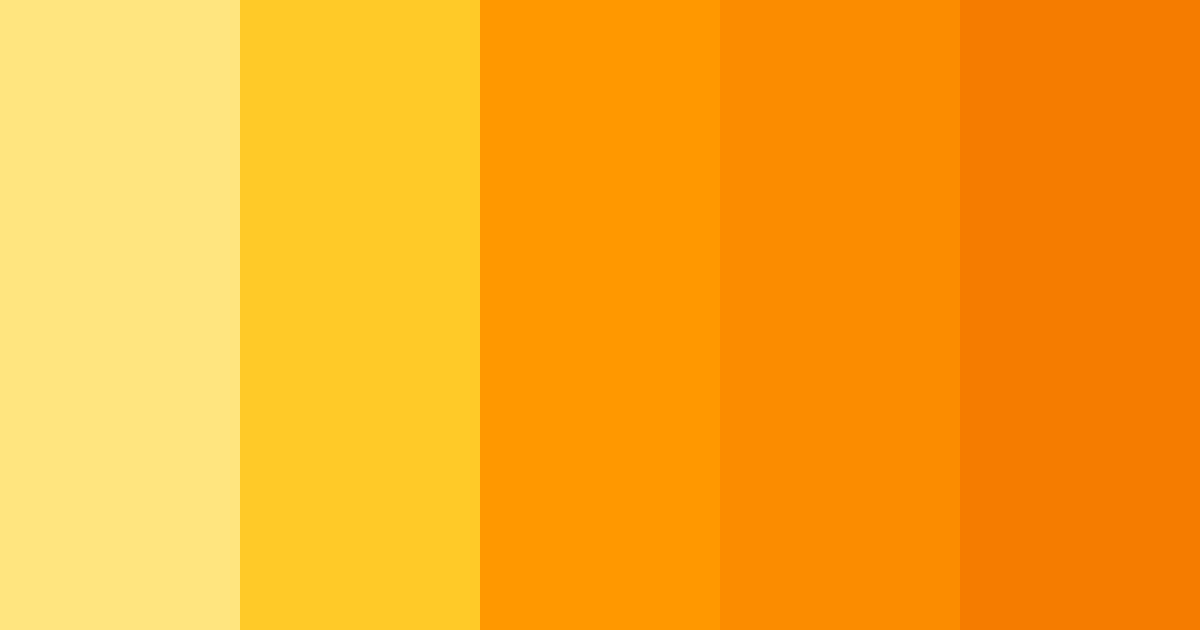Download sunset citrus color palette PNG image (landscape)