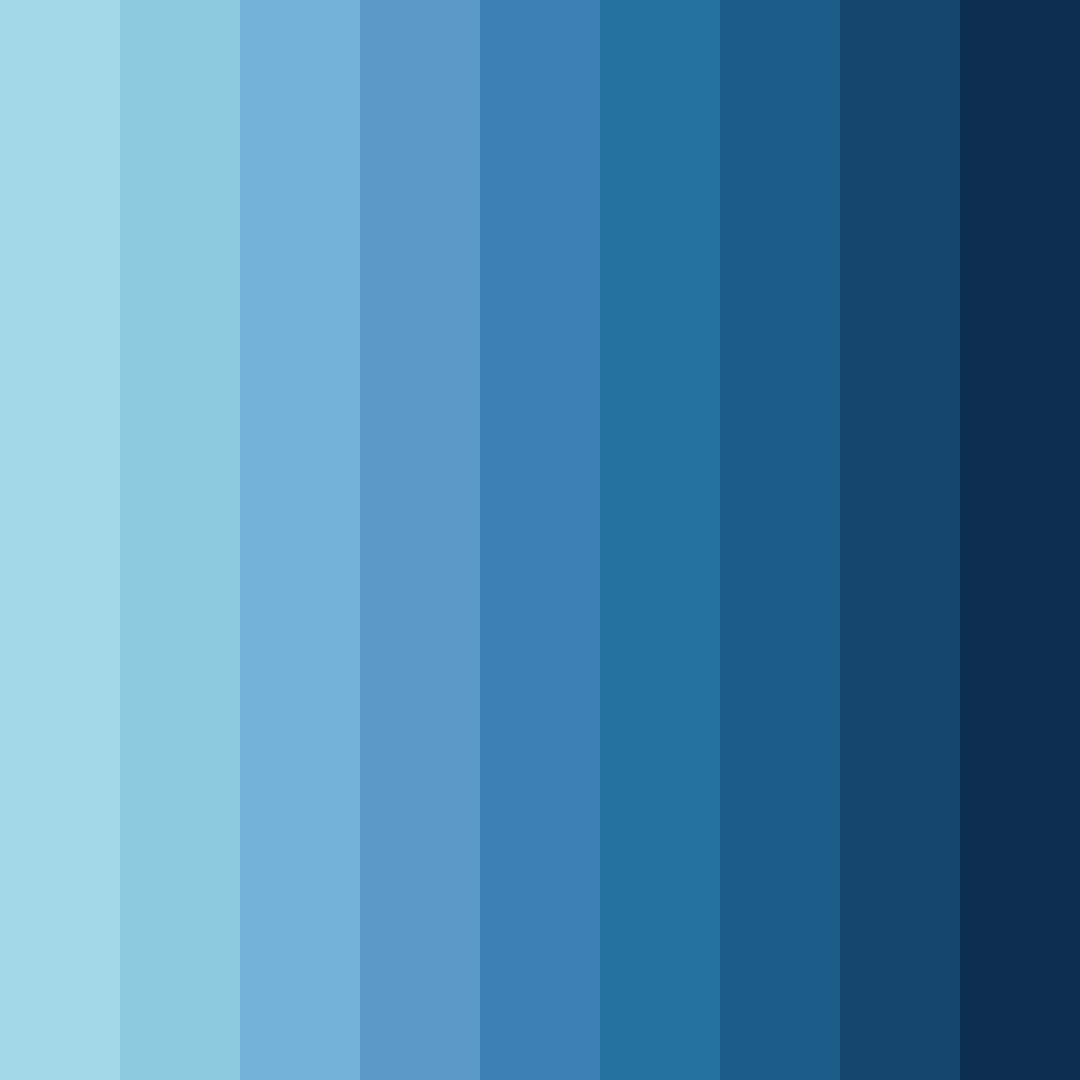Download oceanic harmony color palette PNG image (square)
