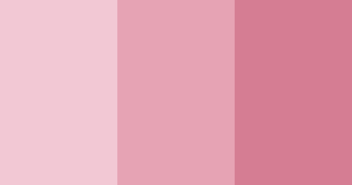 Download light azalea pink color palette PNG image (landscape)