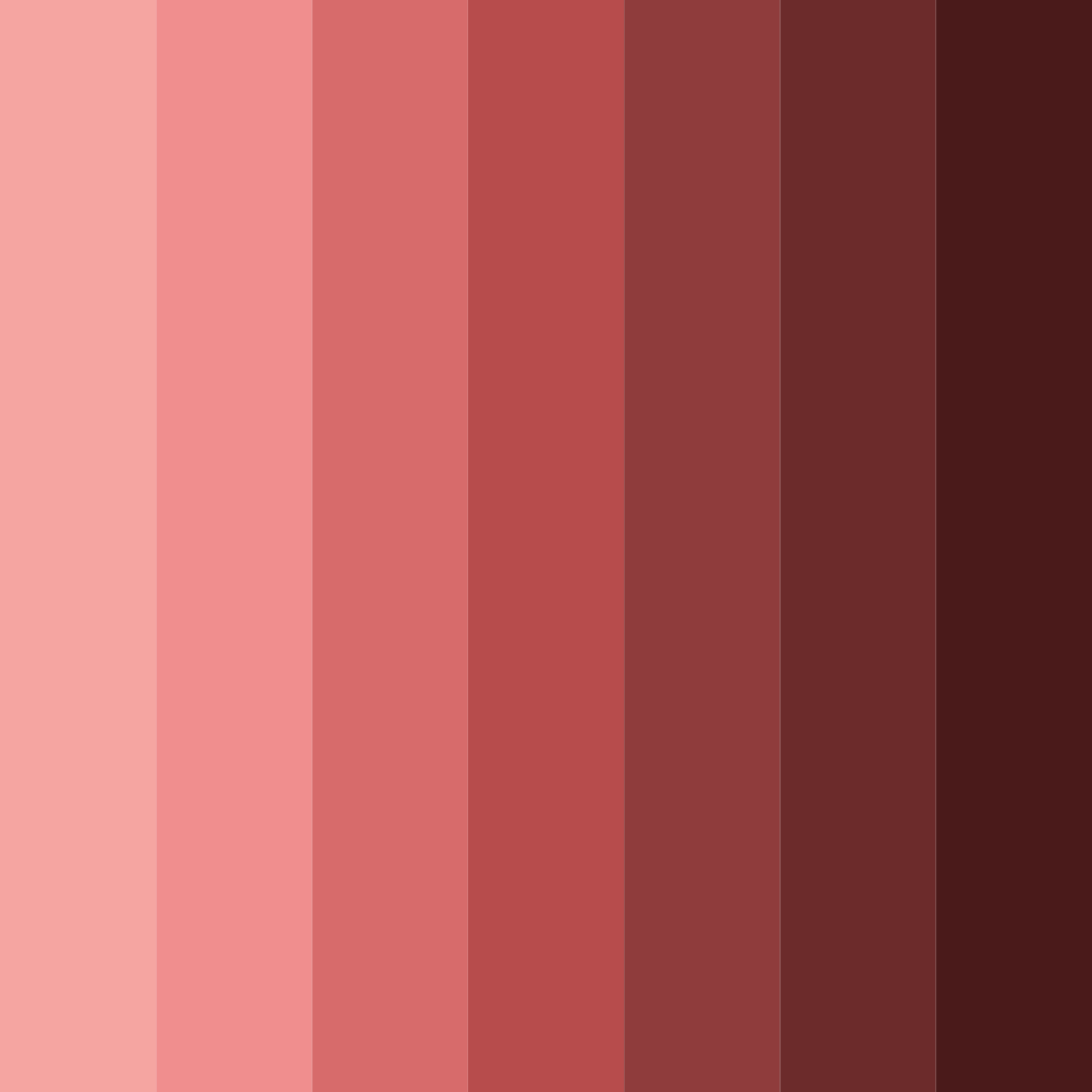 Download red lethal color palette PNG image (square)