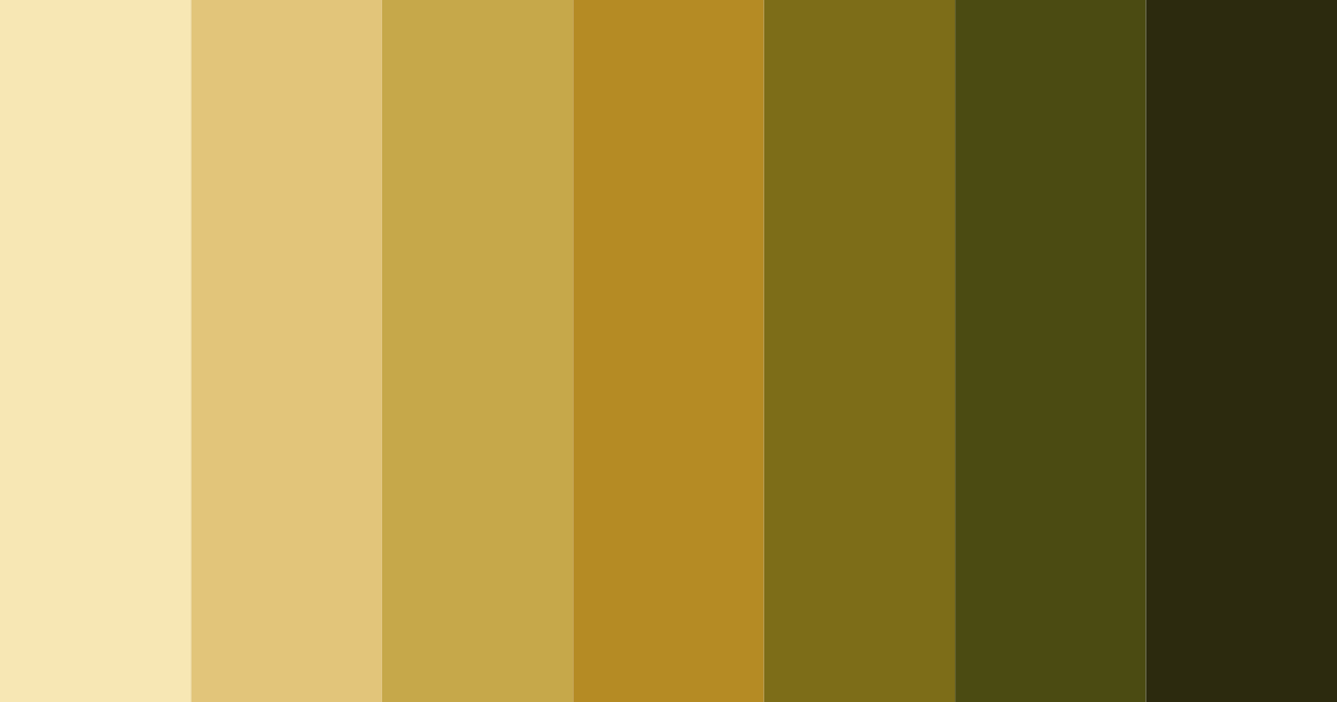 Download golden eclipse color palette PNG image (landscape)