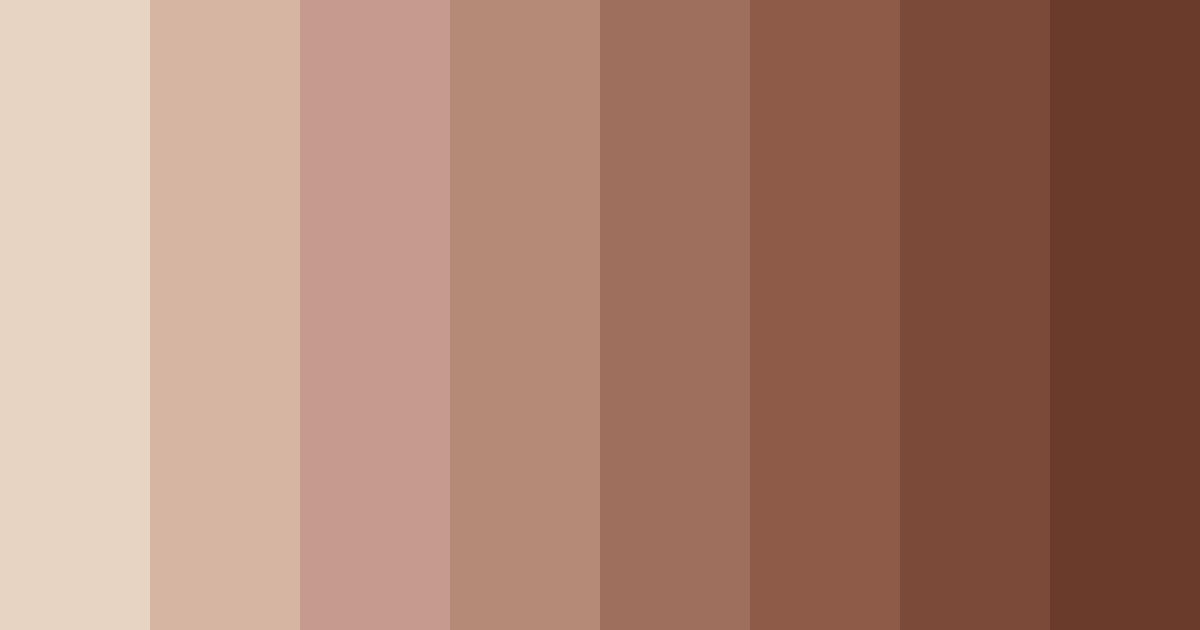 Download mocha dreams color palette PNG image (landscape)