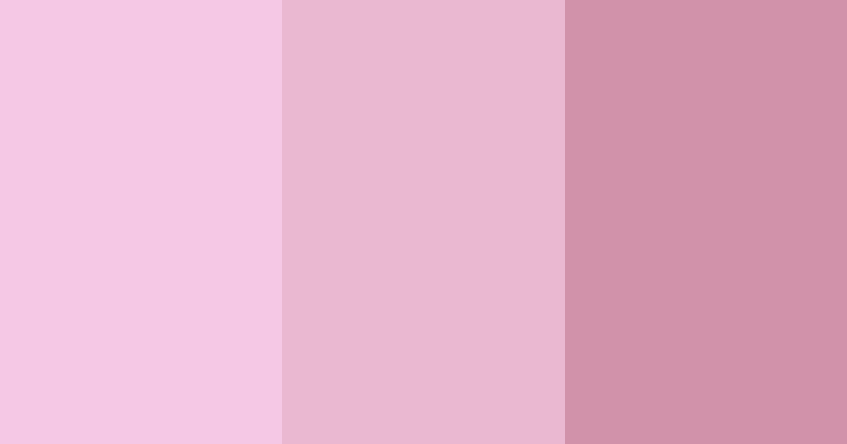 Download blushing whimsy color palette PNG image (landscape)