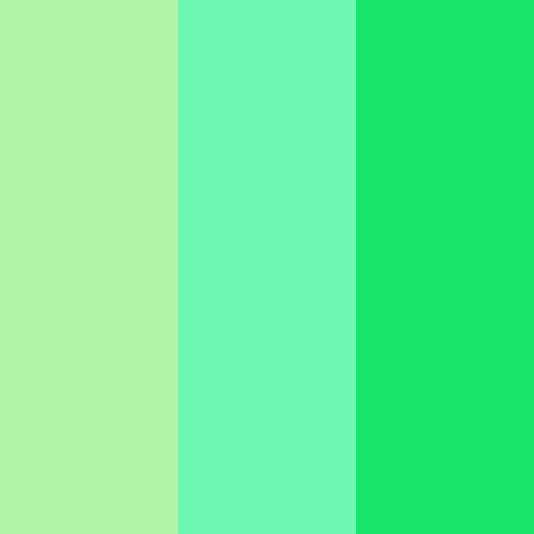 Download shades of neon green color palette PNG image (square)