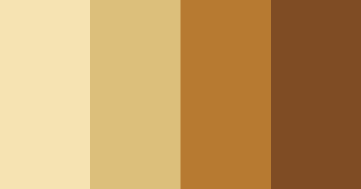 Download golden fields at dusk color palette PNG image (landscape)