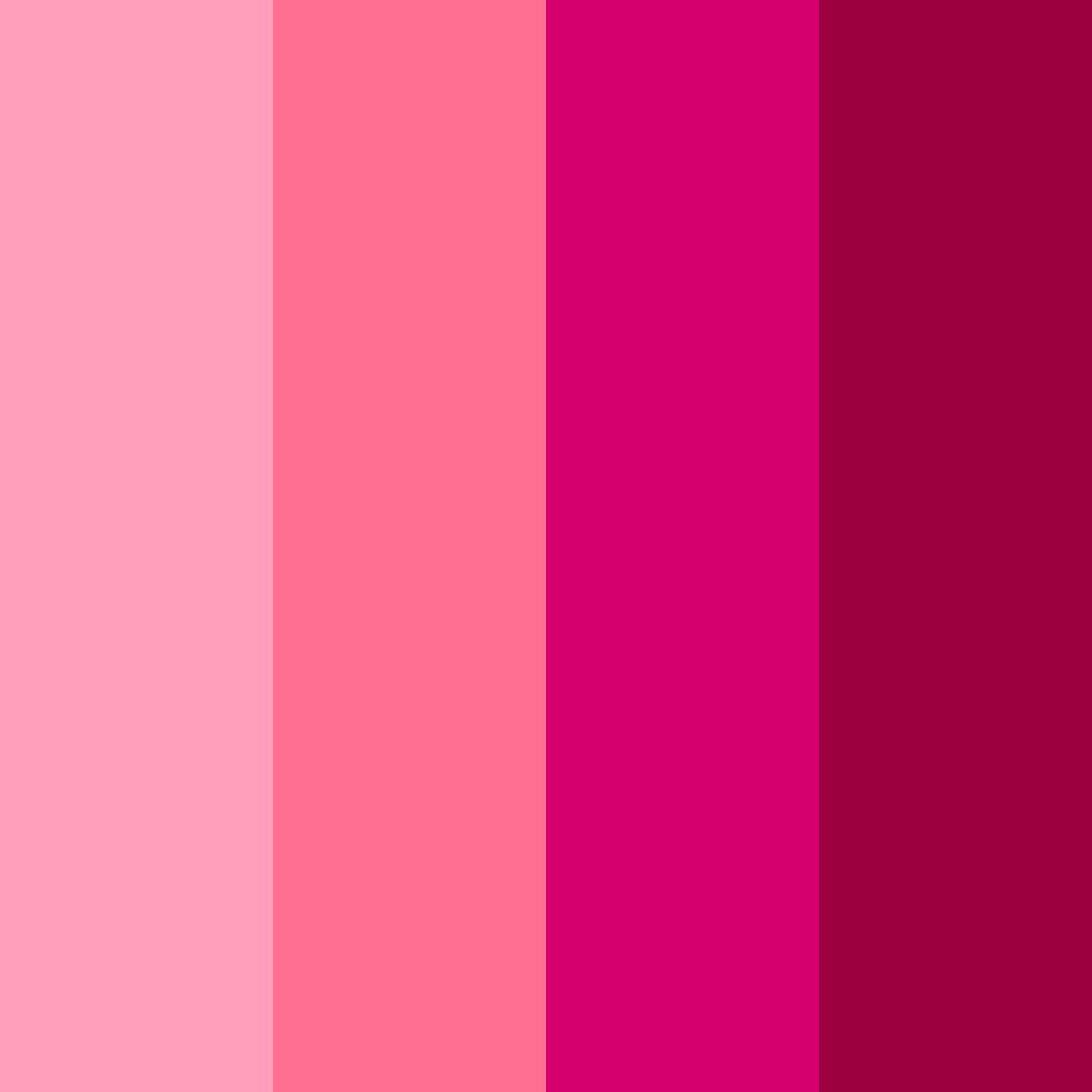 Download passionate bloom color palette PNG image (square)