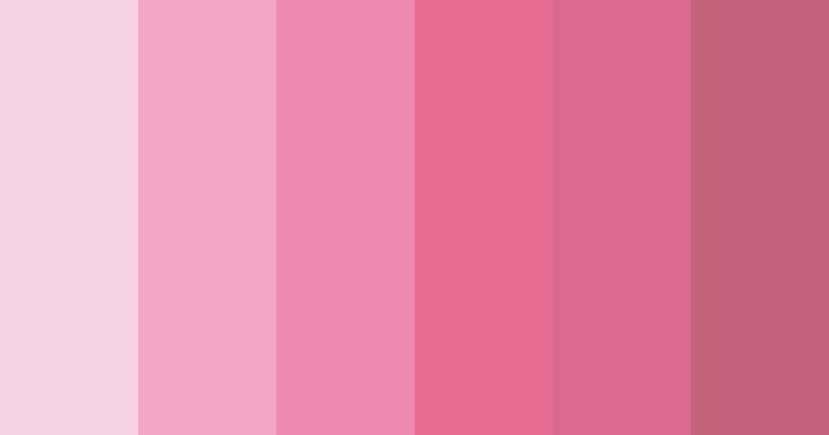 Download blush petal dreams color palette PNG image (landscape)