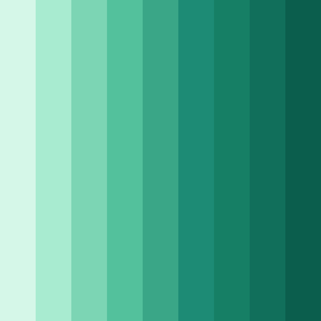Download minted serenity color palette PNG image (square)