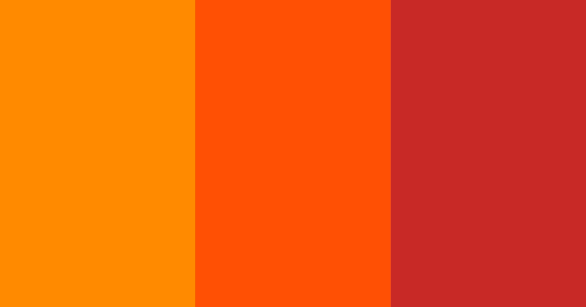 Download vibrant red color palette PNG image (landscape)