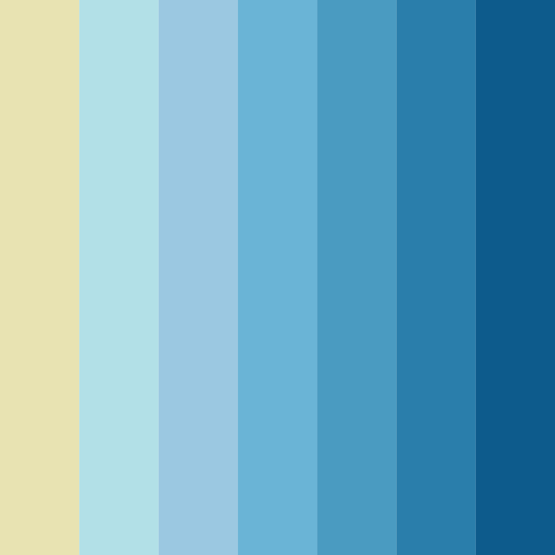 Download frosted cream dream color palette PNG image (square)