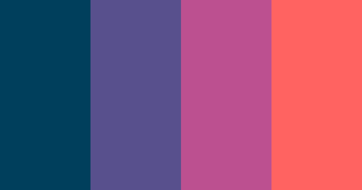 Download midnight blueberry color palette PNG image (landscape)