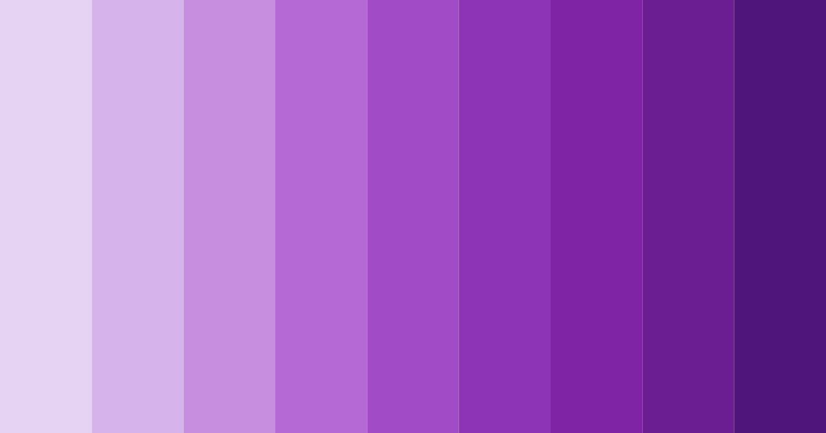 Download vibrant purple color palette PNG image (landscape)