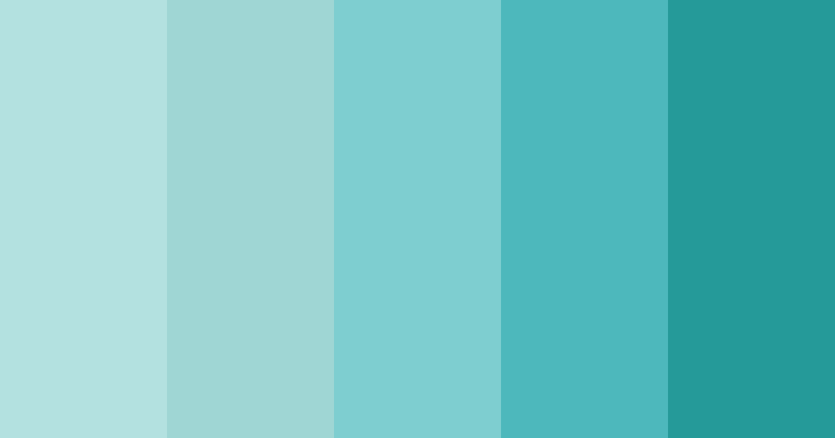 Download ocean breeze color palette PNG image (landscape)