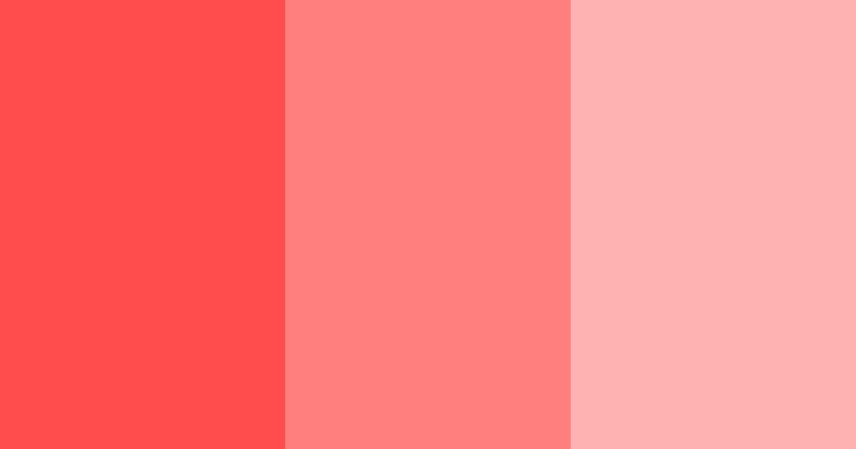Download bright red color palette PNG image (landscape)