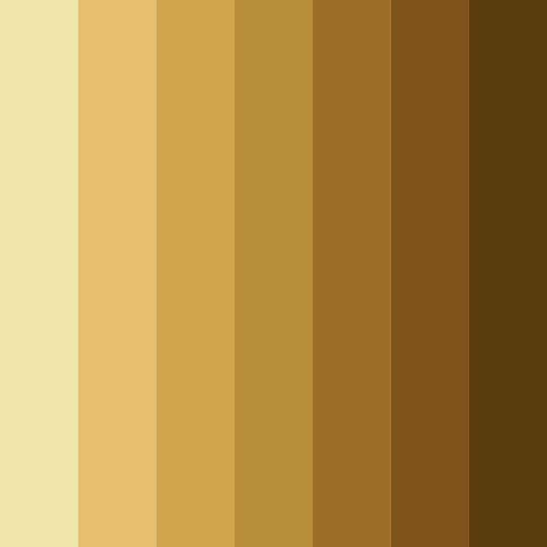 Download golden autumn tapestry color palette PNG image (square)