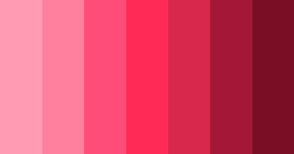 Download dark pink sunset color palette PNG image (landscape)